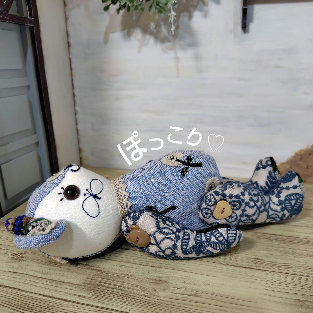 ミナペルホネン＊ハンドメイド＊ぬいぐるみ＊テディベア＊87