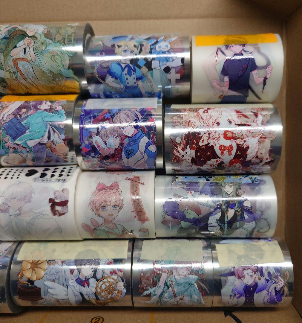 海外 人物マスキングテープ 中古 巻売り まとめ売り
