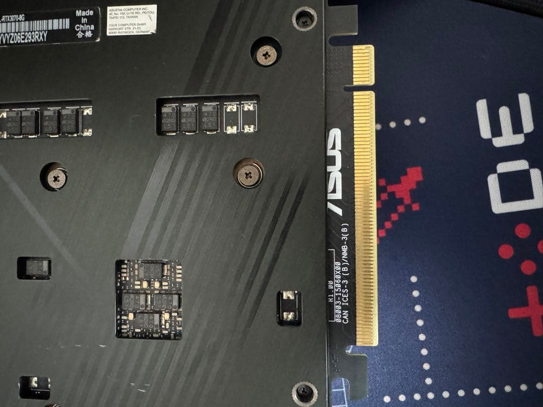 グラフィックボード・グラボ・ビデオカード ASUS RTX3070 8G GEFORCE AMD 450M-PLUS