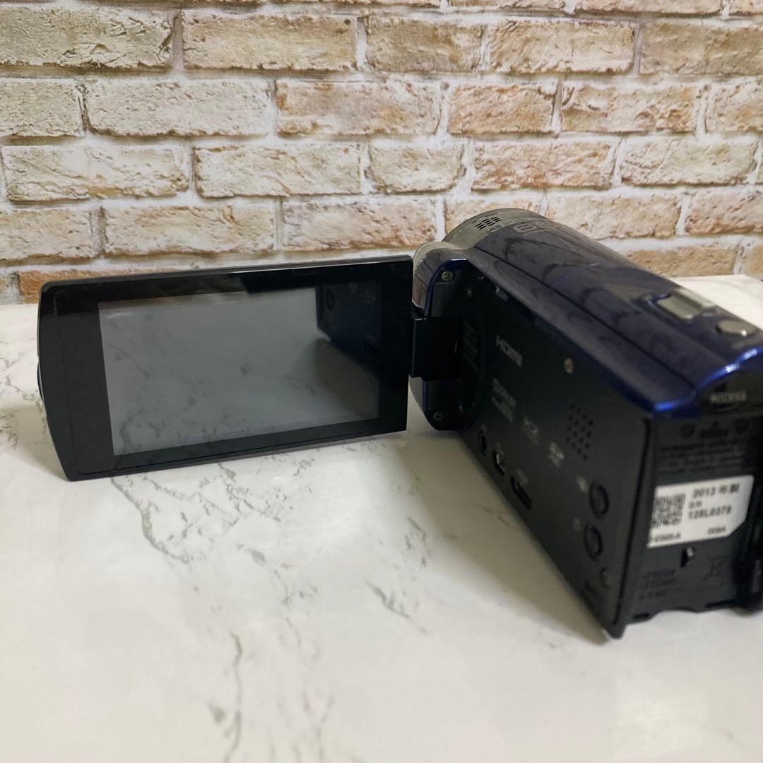 JVC GZ-E565-A 通電、操作は確認済み バッテリー、充電器付き