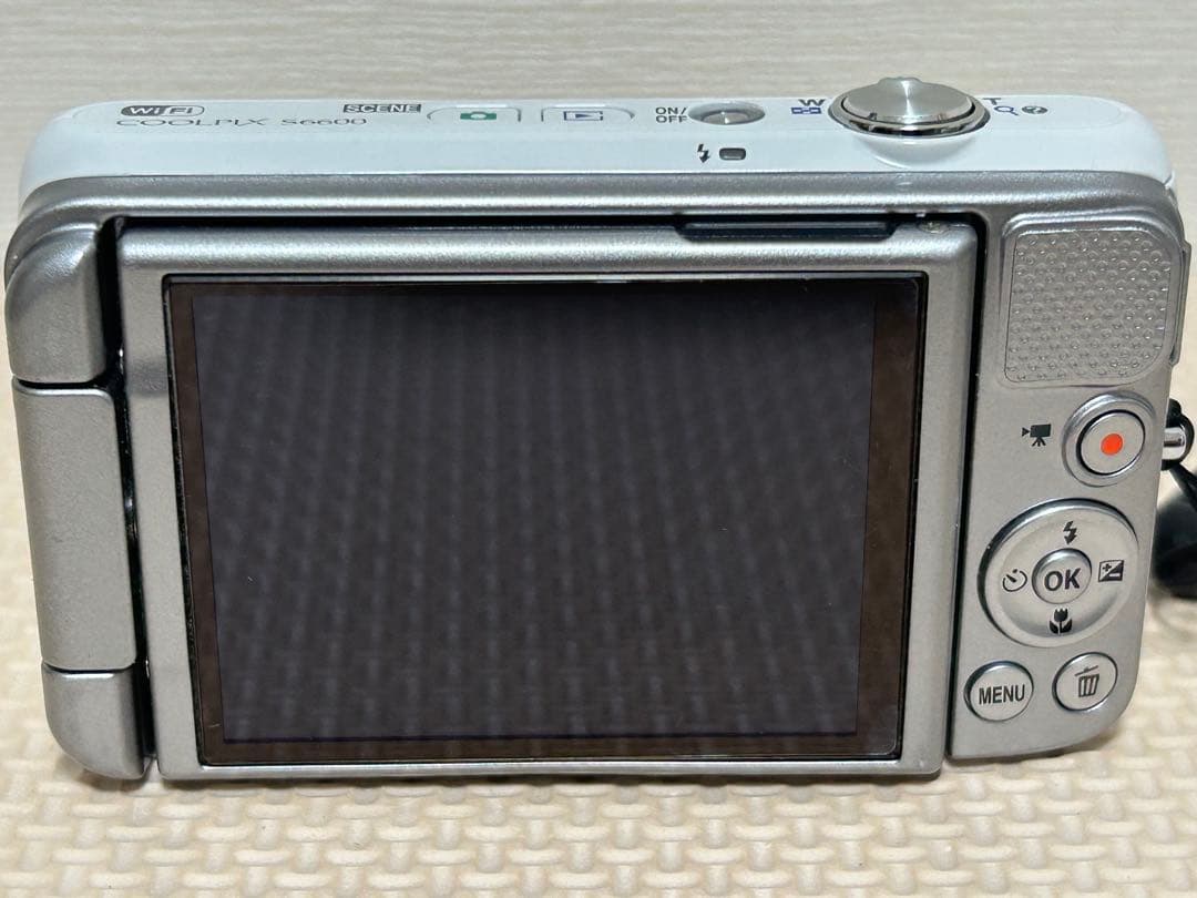 Nikon COOLPIX S6600 ホワイト コンデジ Wi-Fi