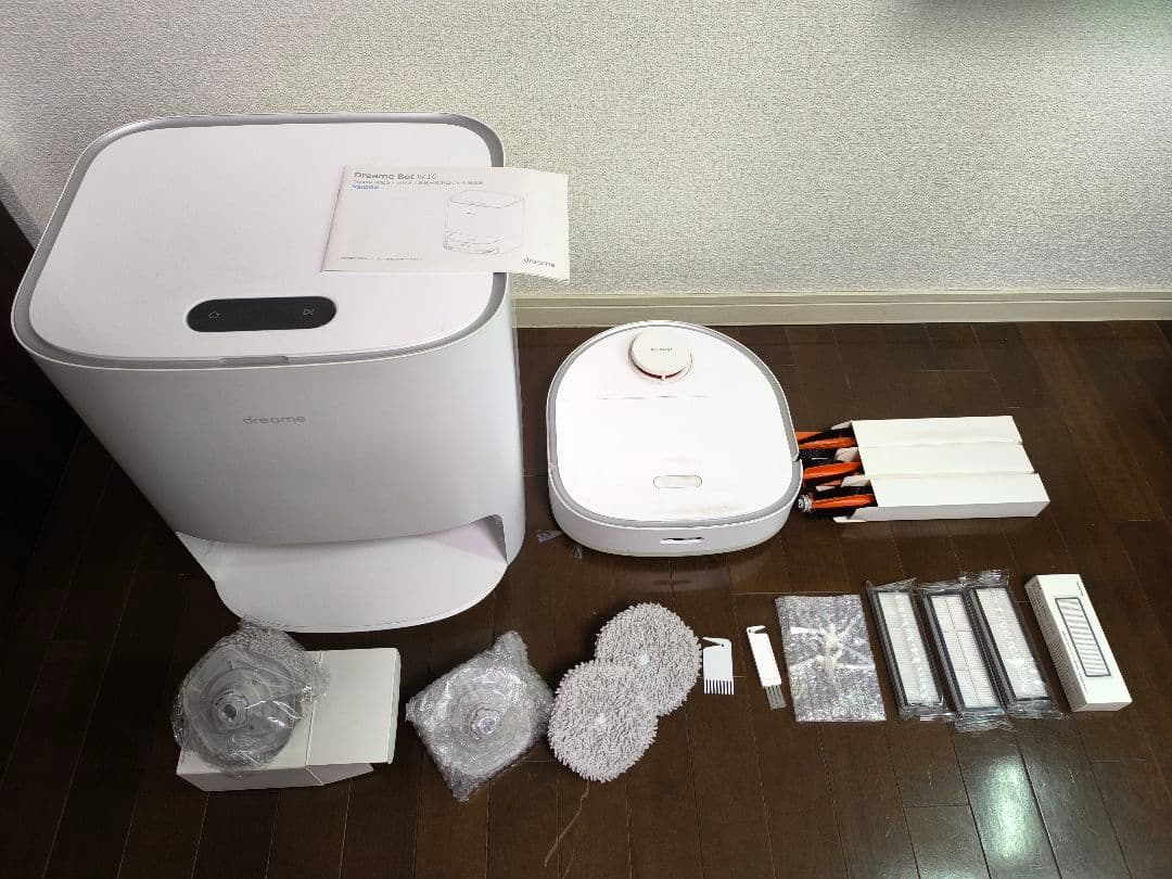 【訳あり】ロボット掃除機 付属品多数有り Dreame W10