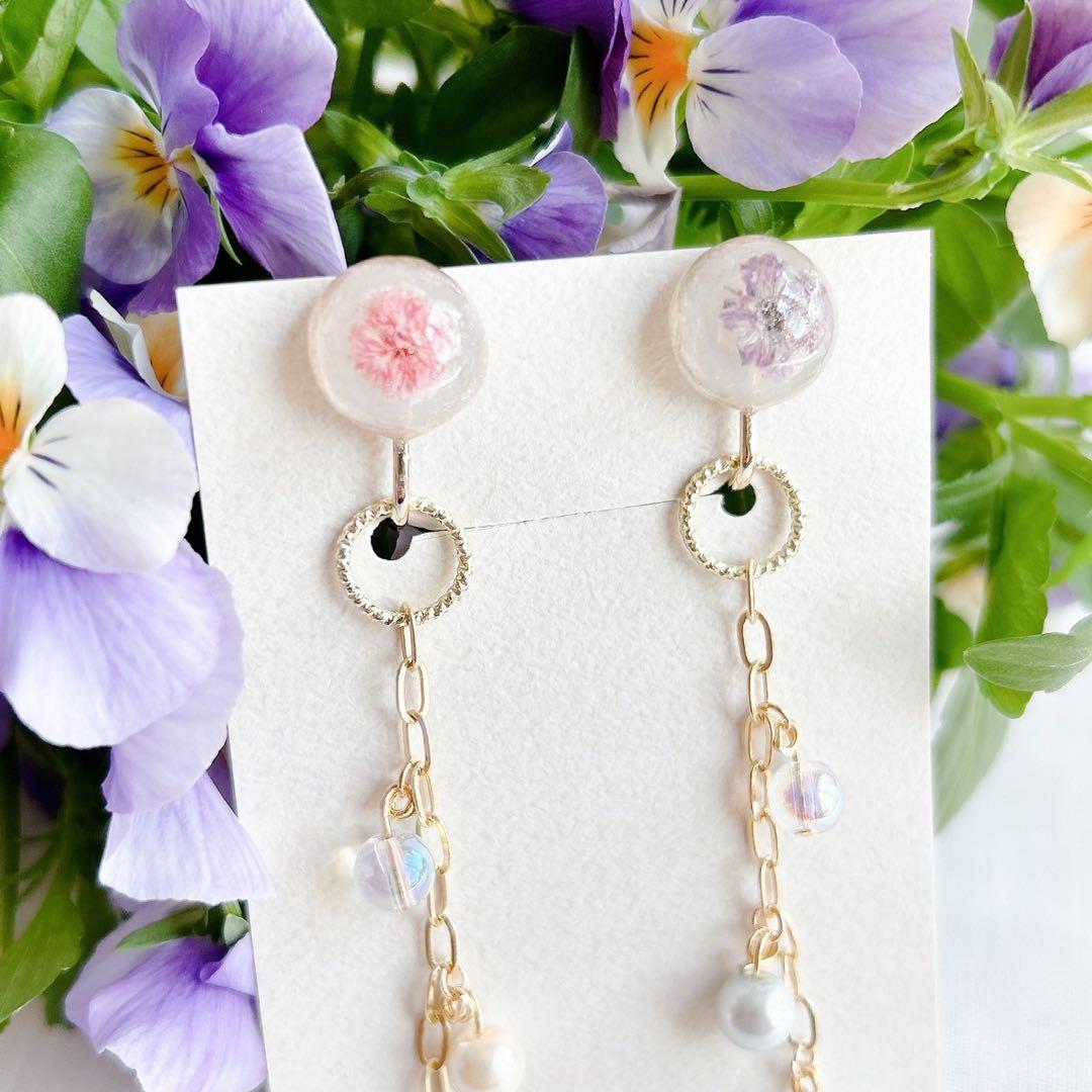No.15 イヤリング　ハンドメイド　ハンドメイドアクセサリー