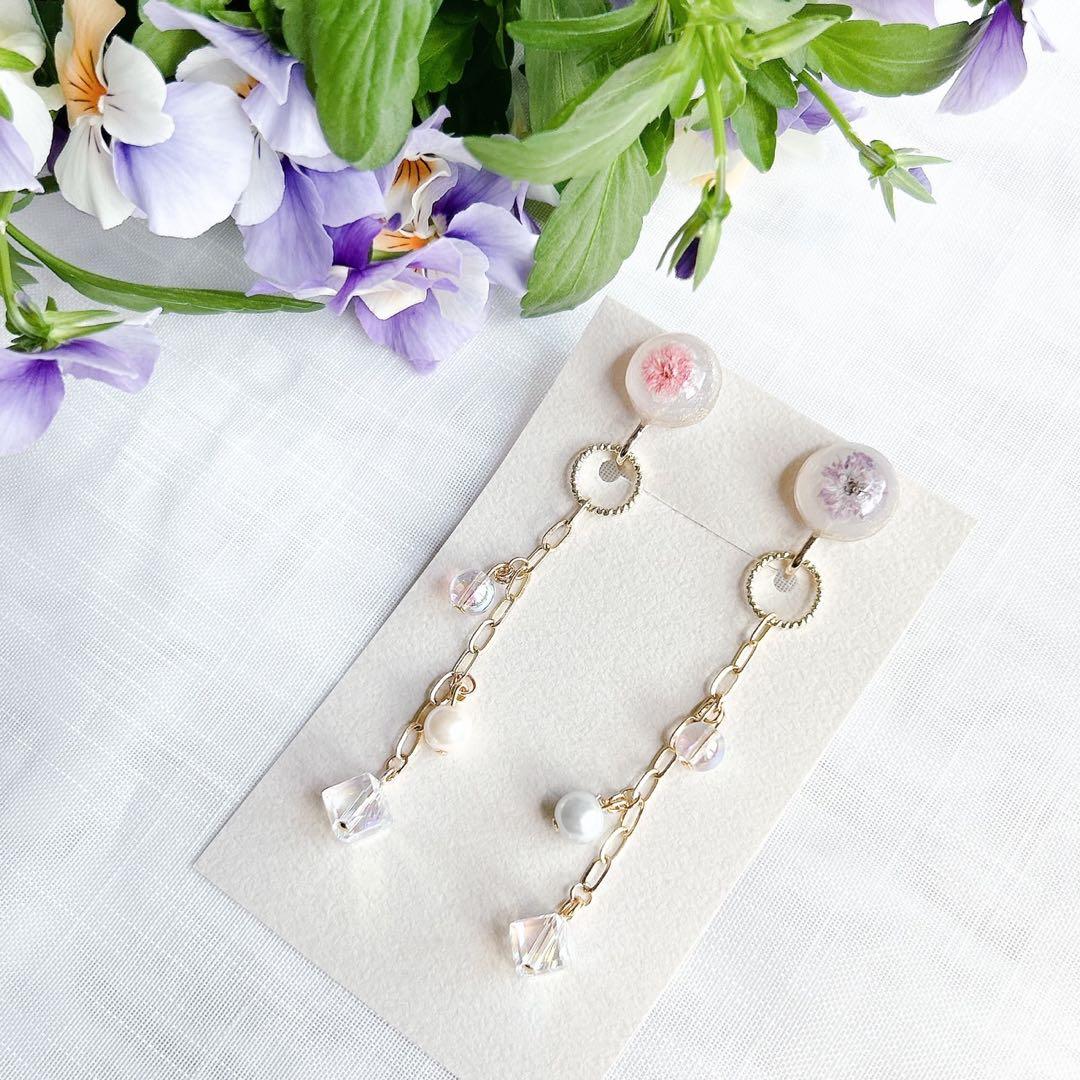No.15 イヤリング　ハンドメイド　ハンドメイドアクセサリー