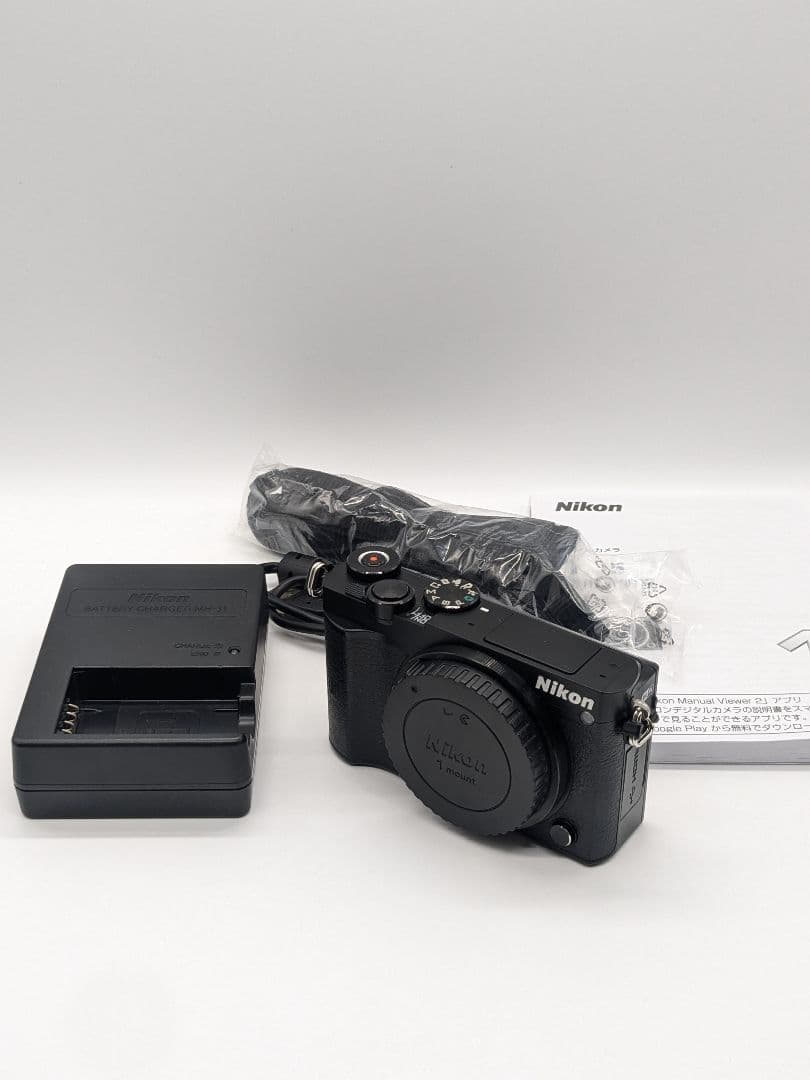 訳あり Nikon 1 J1 デジタル一眼レフカメラ ニコン ブラック