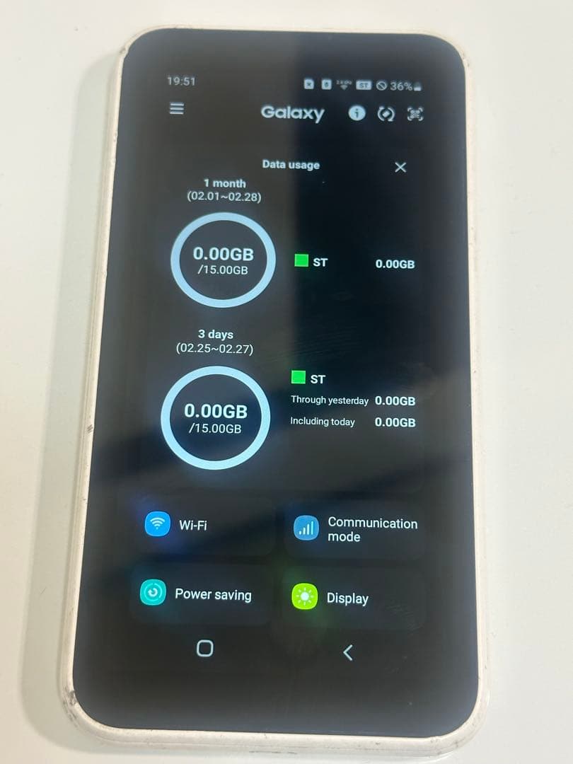 Galaxy 5G モバイルルーター SCR01 ホワイト