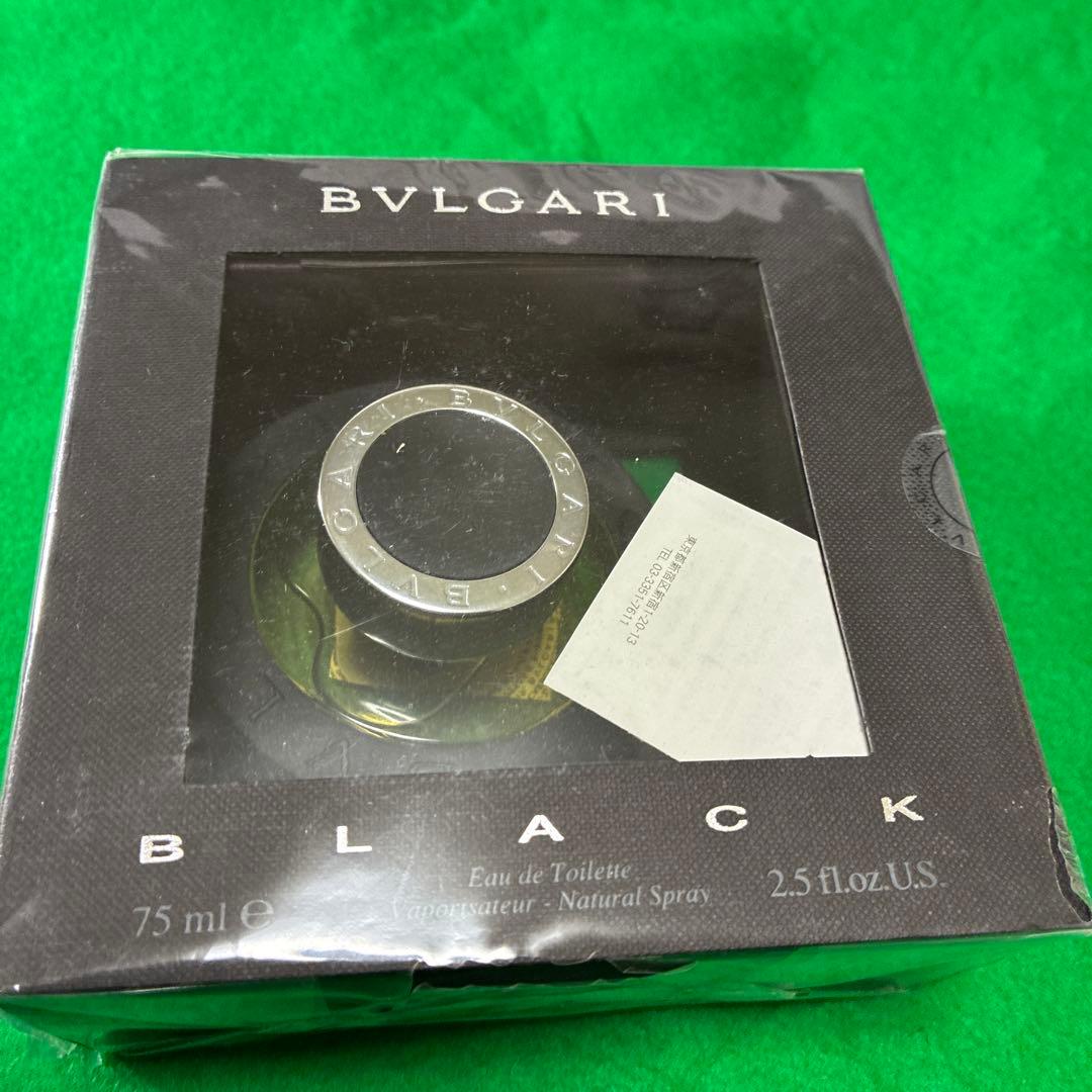 新品未使用 BVLGARI BLACK ブルガリ ブラック 75ml【希少】