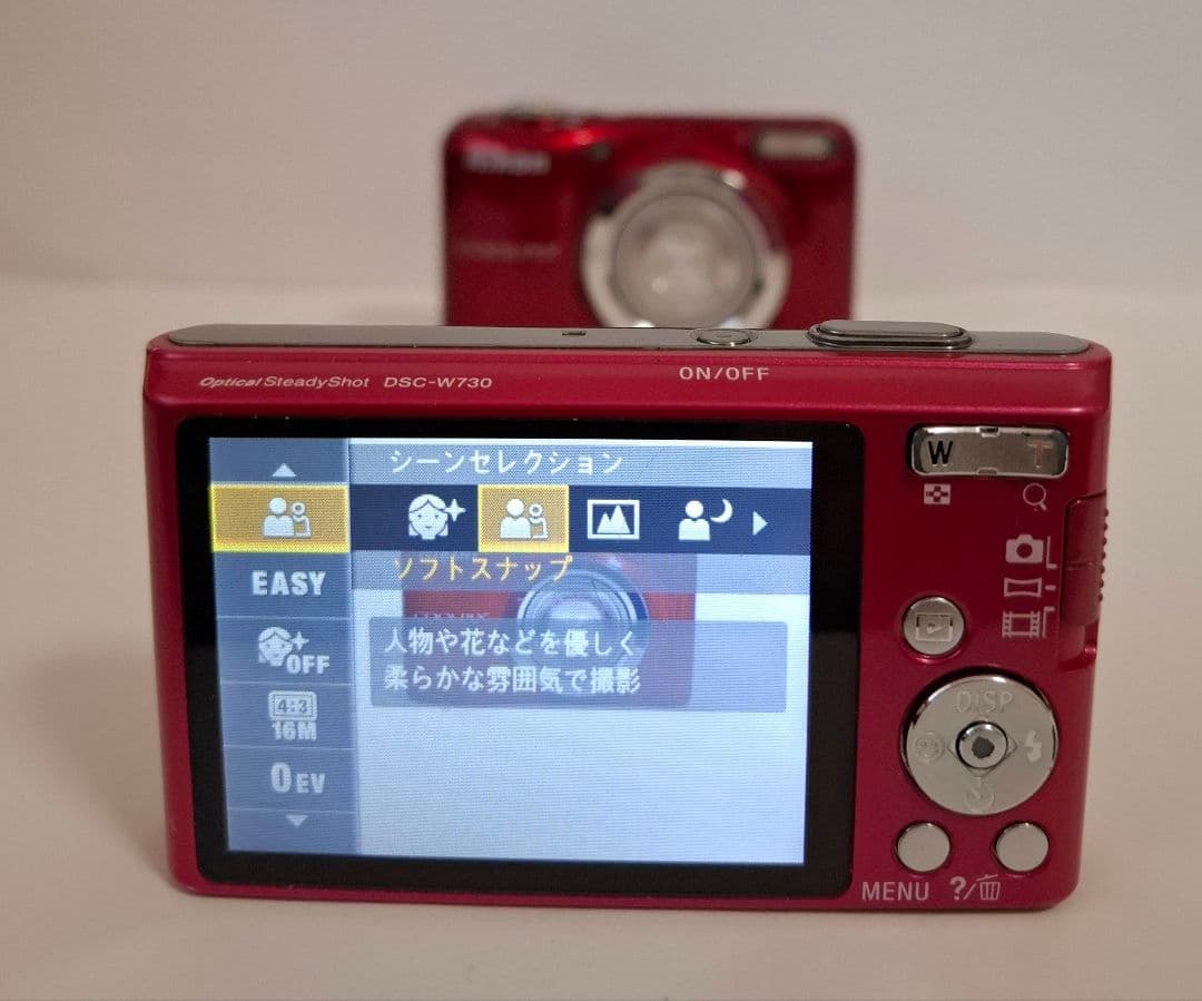 ジャンク ソニー SONY Cyber-Shot DSC-W730 コンデジ