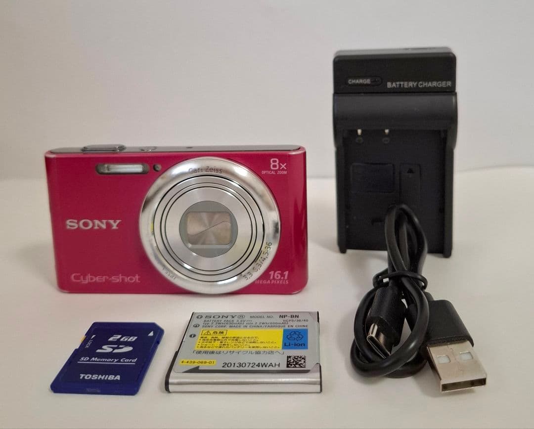 ジャンク ソニー SONY Cyber-Shot DSC-W730 コンデジ