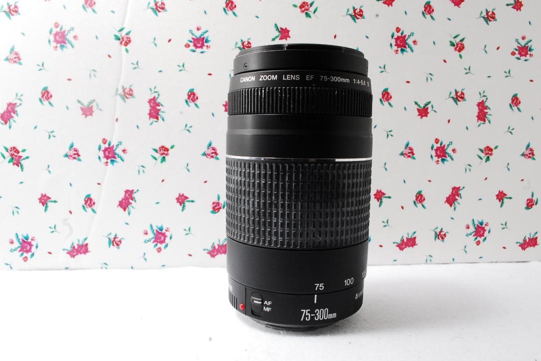 ❤️Canon用❤️75-300mm❤️超望遠❤️ズームレンズ ❤️キャノン