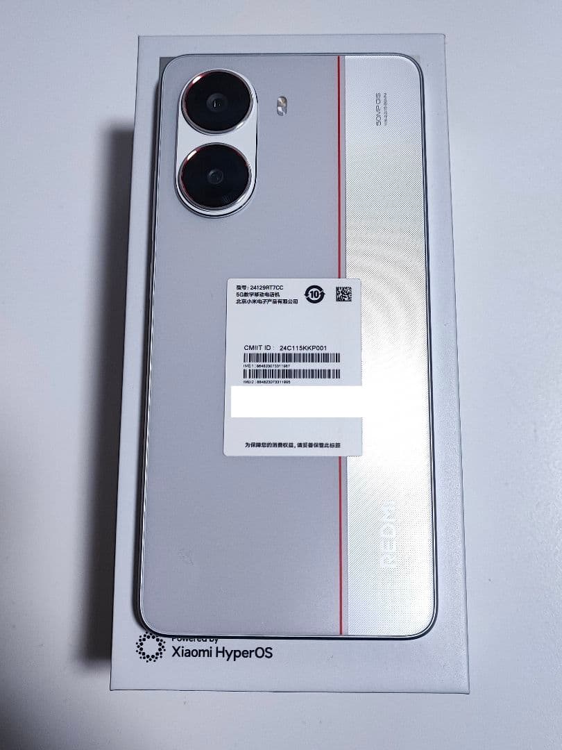 新品同様 REDMI Turbo 4 16gb 512gb 中国版 シムフリー