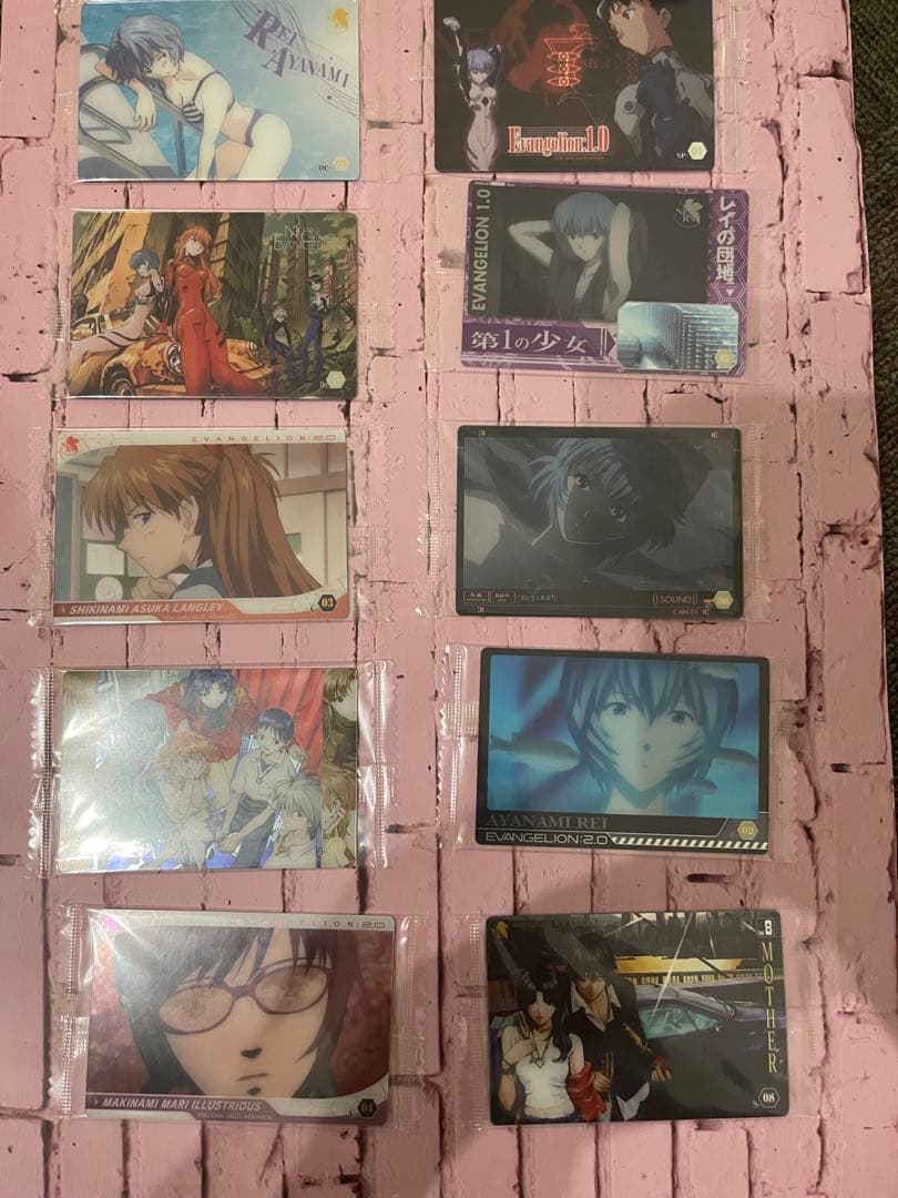 エヴァンゲリオンウエハースカードまとめ売り