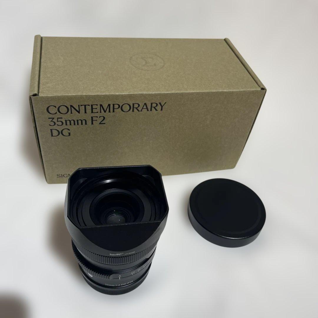 SIGMA 35mm F2 DG Contemporary Lマウント ブラック
