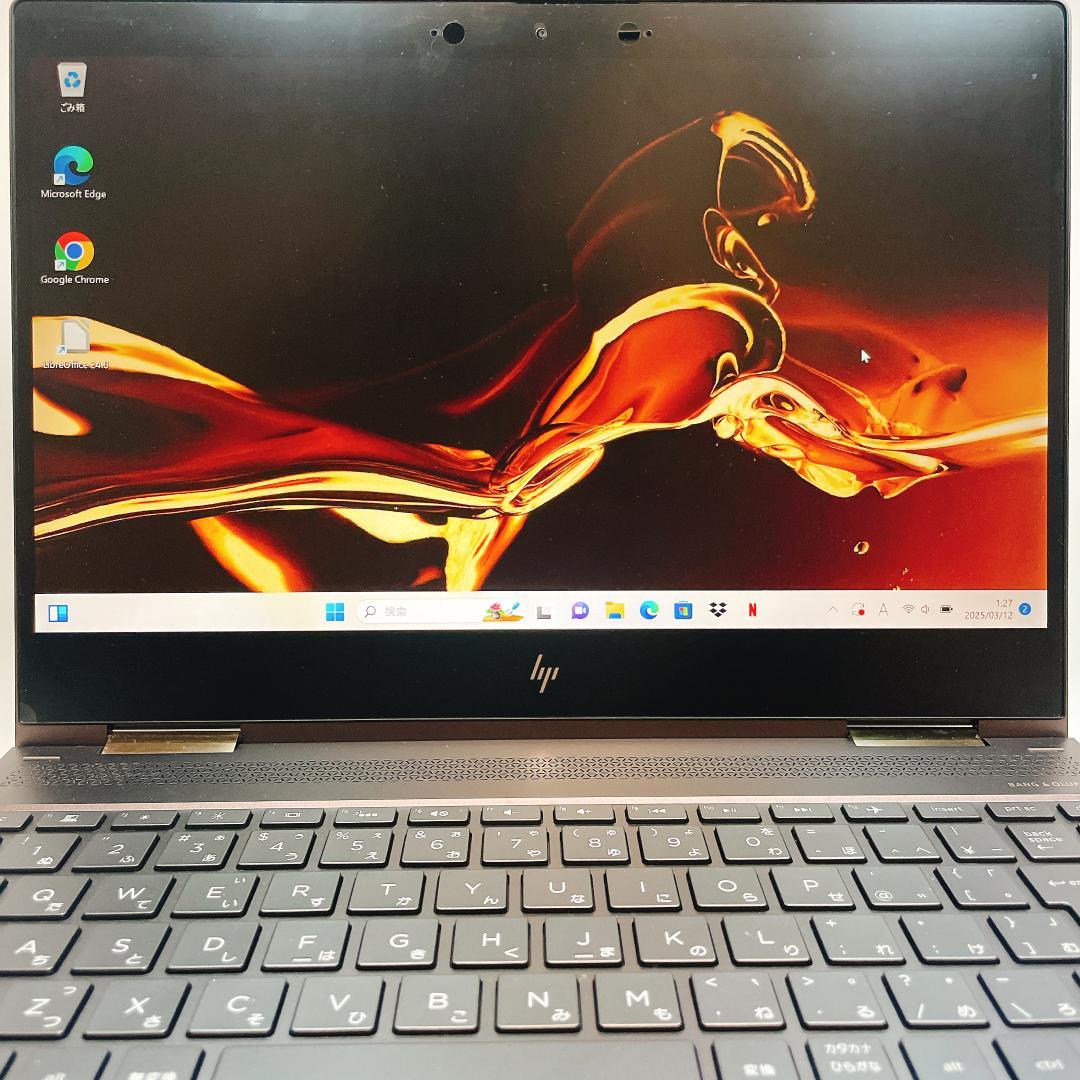2in1 タッチ対応 HP Spectre X360 16GB SSD1TB