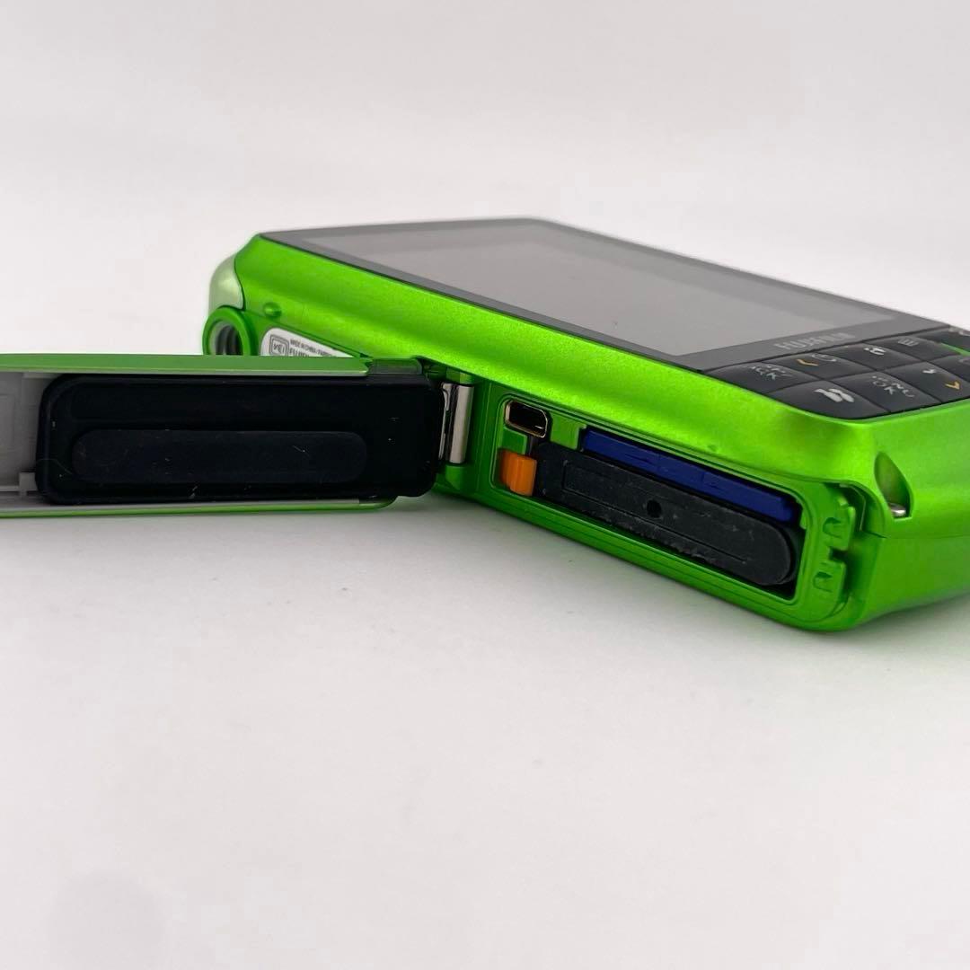 実写美⭕️良品【動作確認済】FUJIFILM 防水 FinePix Z33WP　緑