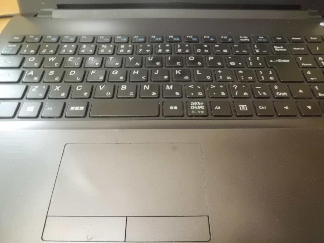 第6 i7&SSD搭載 稼働するけどジャンク扱い マウスノート　win11
