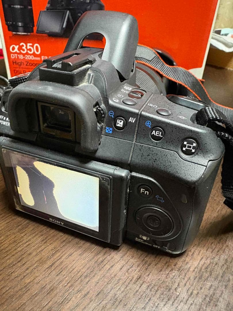 SONY α350 デジタル一眼レフ カメラ ソニー ジャンク品