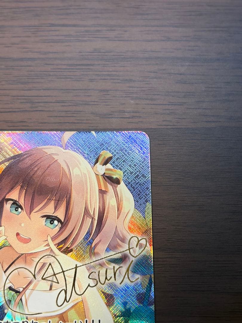 ホロライブ ホロライブカードゲーム 夏色まつり SEC サインカード