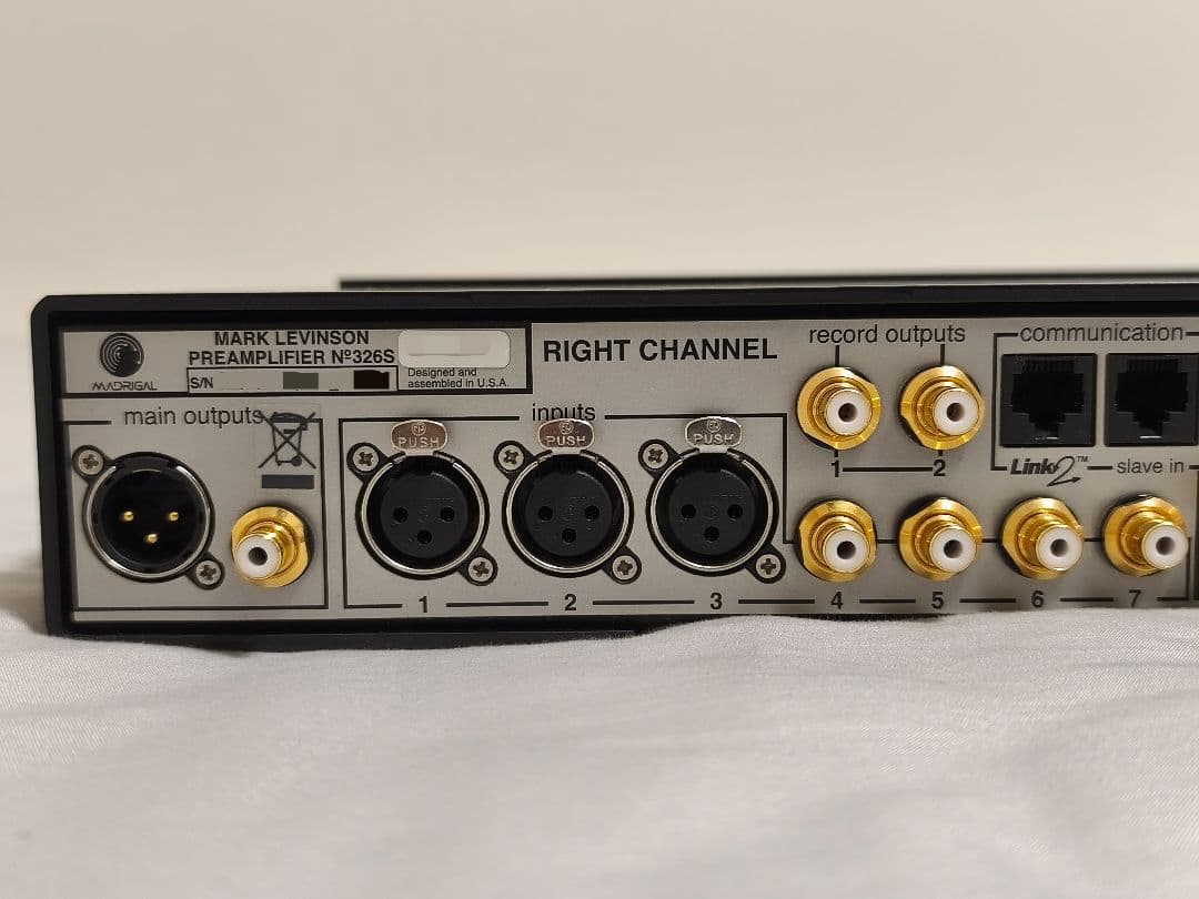Mark Levinson マークレビンソン No.326S プリアンプ 美品