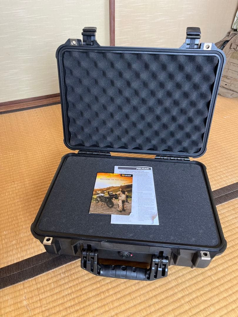 PELICAN 1500 ペリカンケース 防水耐衝撃 カメラ機材 キャリーケース