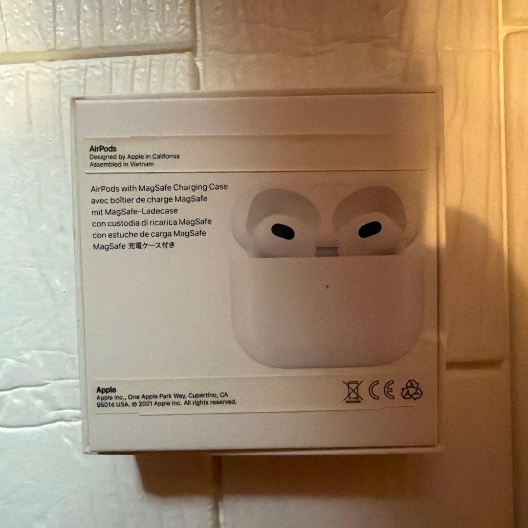 【ジャンク】AirPods 第3世代 ケース付き
