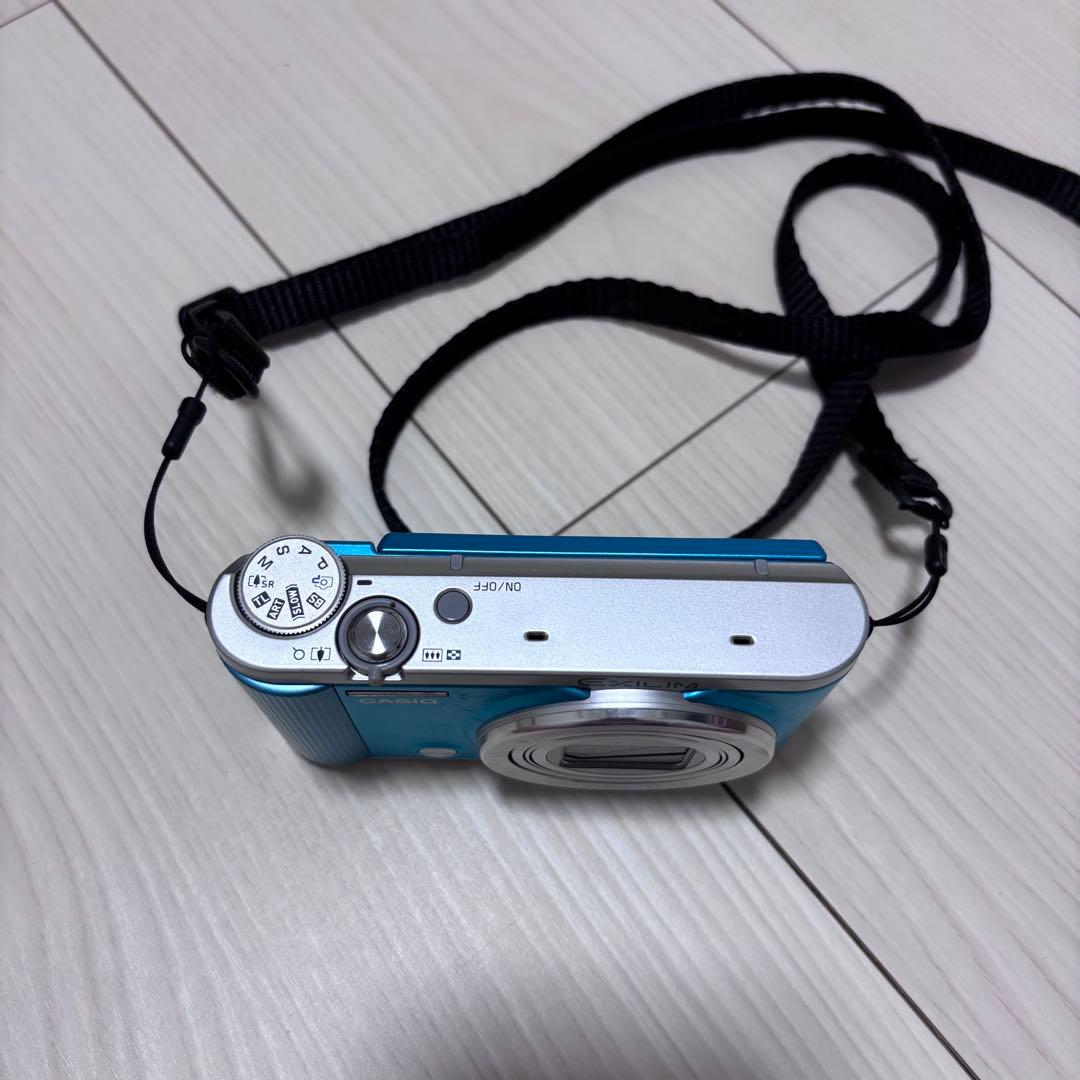 CASIO EXILIM デジタルカメラ 青