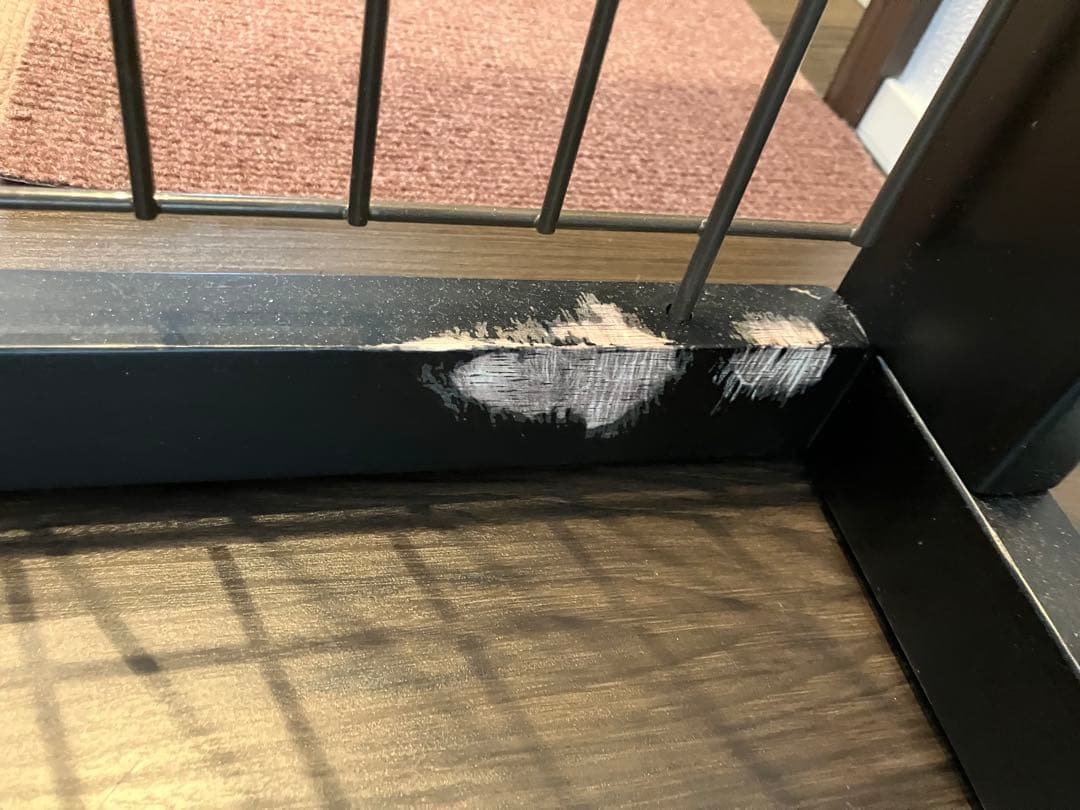 リッチェル　木製スライドペットサークルワイド屋根とトレーつき