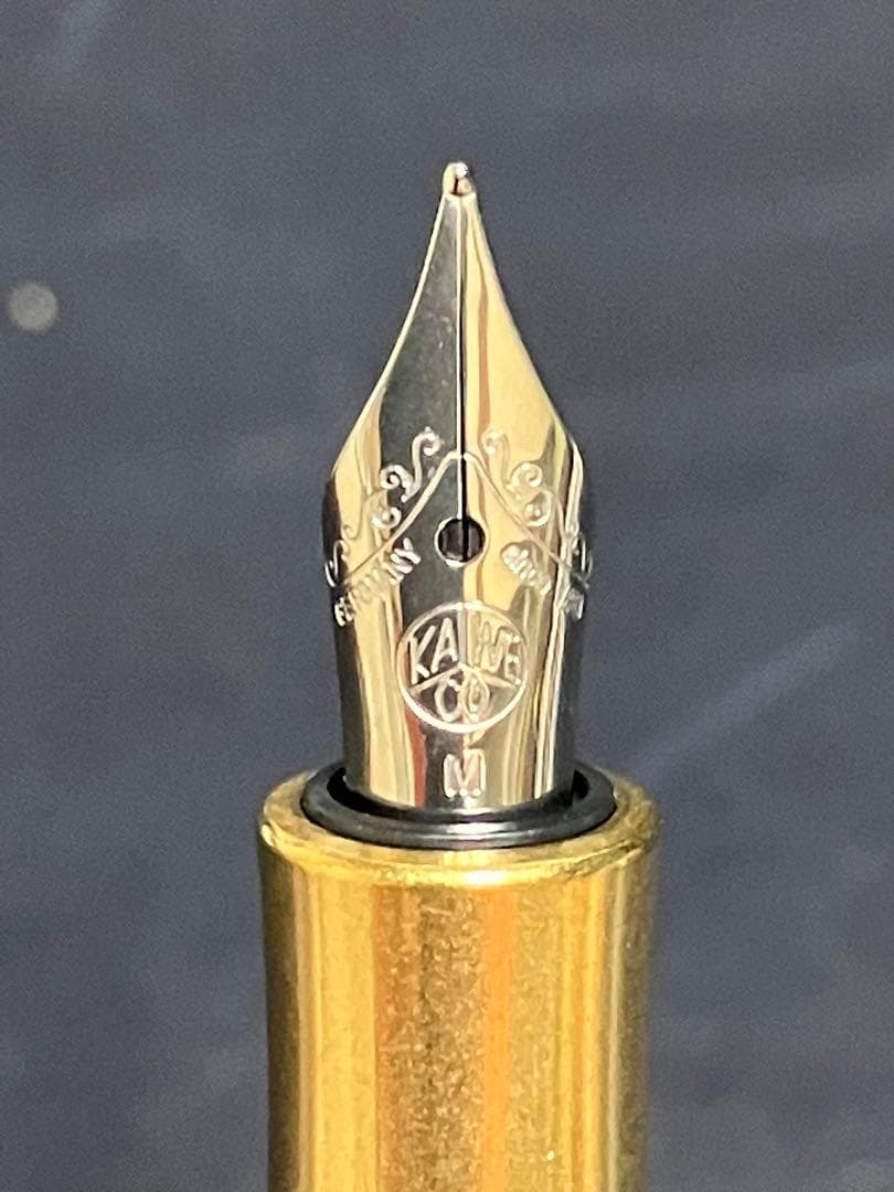 KAWECO カヴェコ ブラススポーツ　万年筆　字幅F