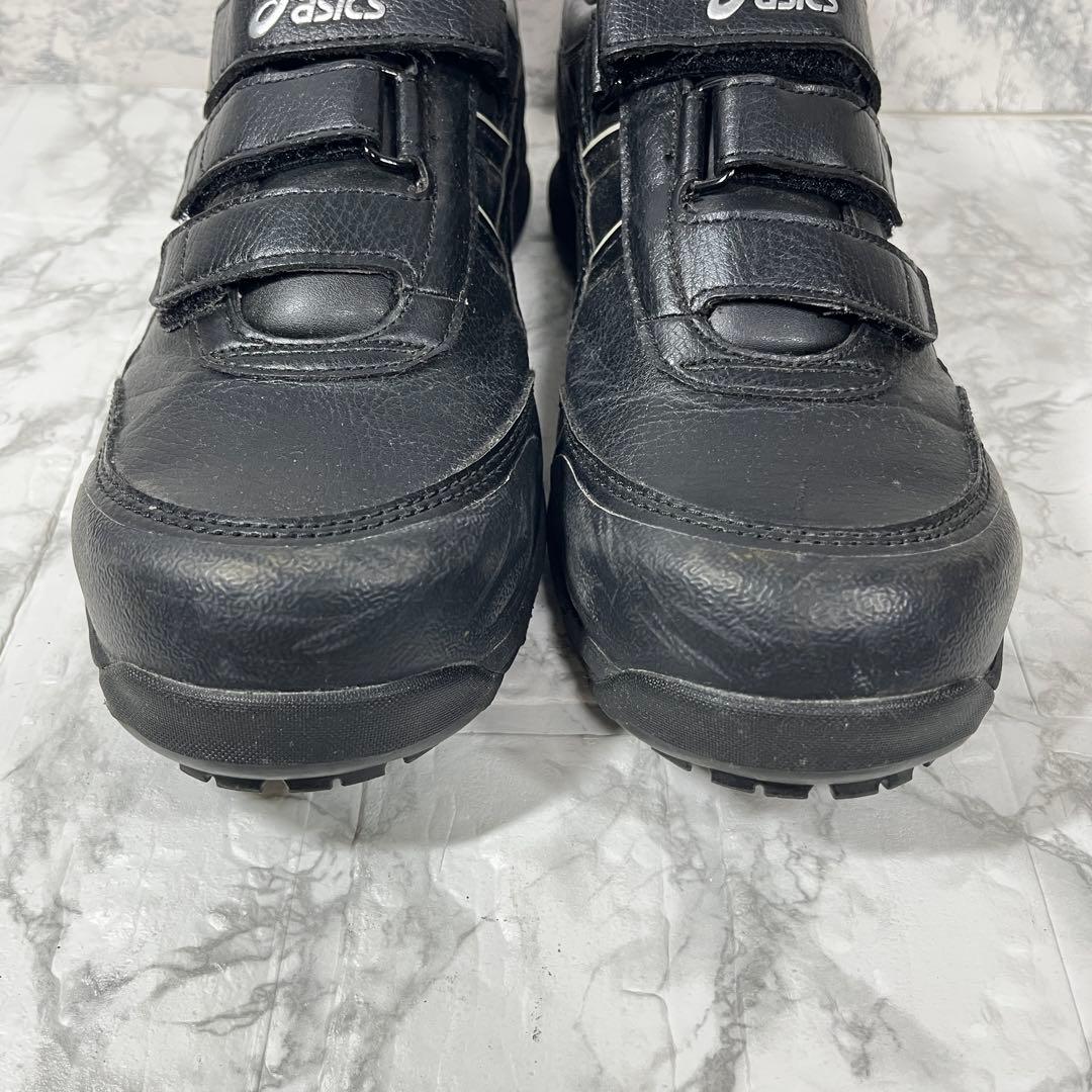 アシックス WINJOB CP301 安全靴 26.5cm ブラック ベルクロ