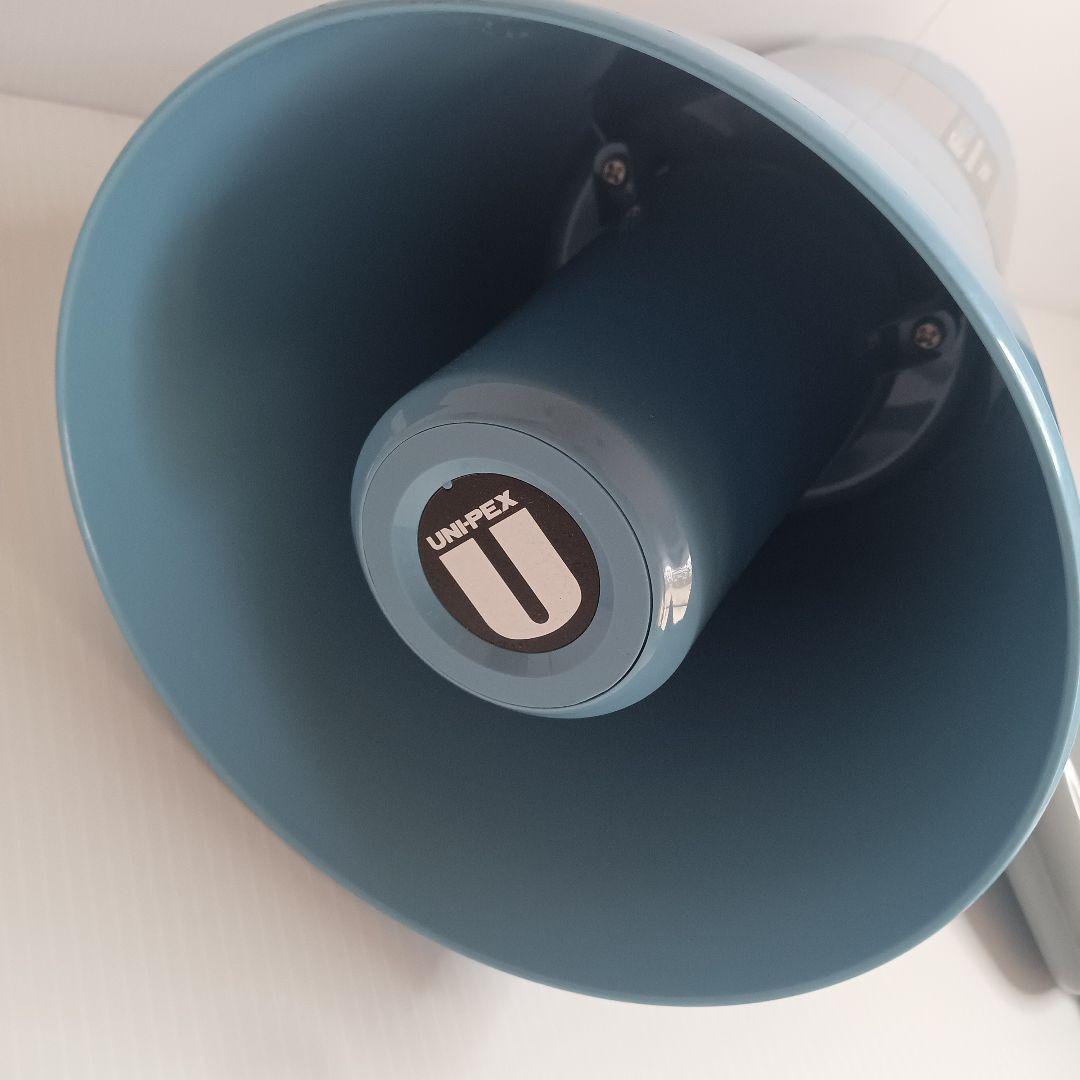 美品 動作品 ユニペックス メガホン 拡声器 TR-215A UNIPEX