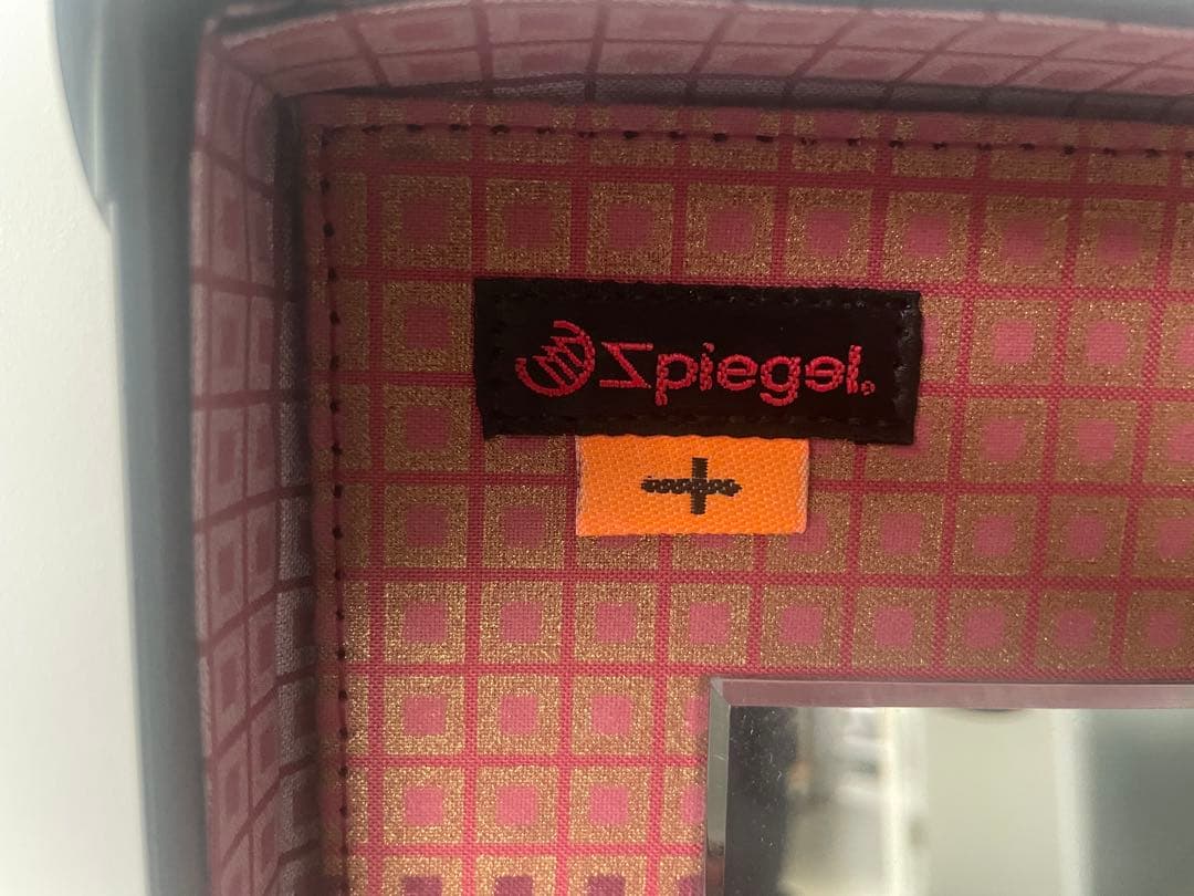ヴィンテージ　Spiegel メイクボックス ブラック エナメル、ベルベット
