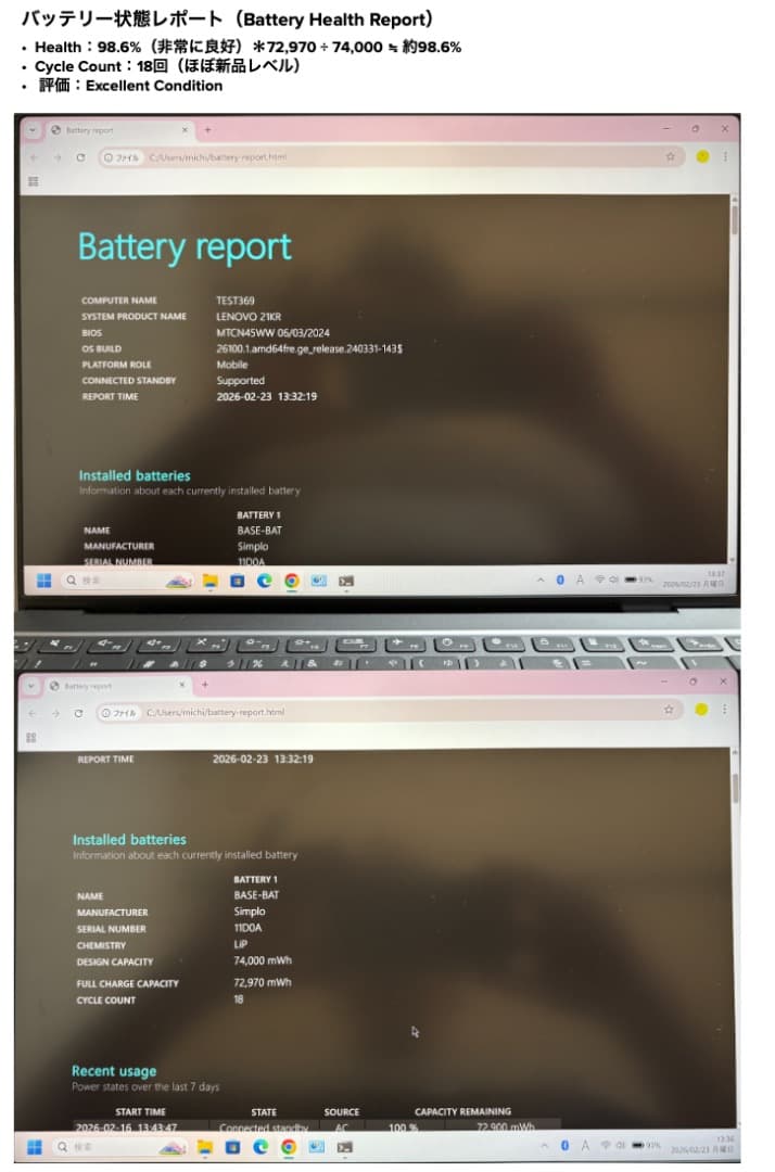 Lenovo ThinkBook 13x Gen4 美品 ほぼ未使用 マウス付き