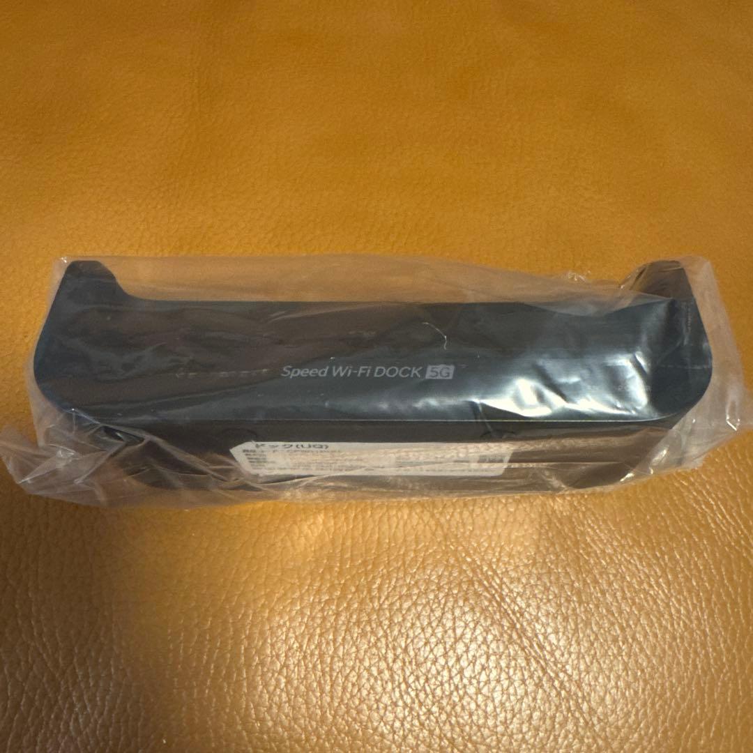 モバイルルーターSpeed Wi-Fi DOCK 5G 01 ブラック