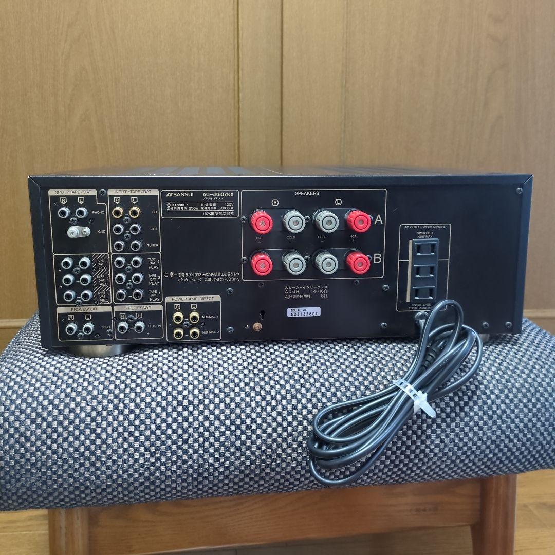 SANSUI プリメインアンプ AU-607KX　ワンオーナー品