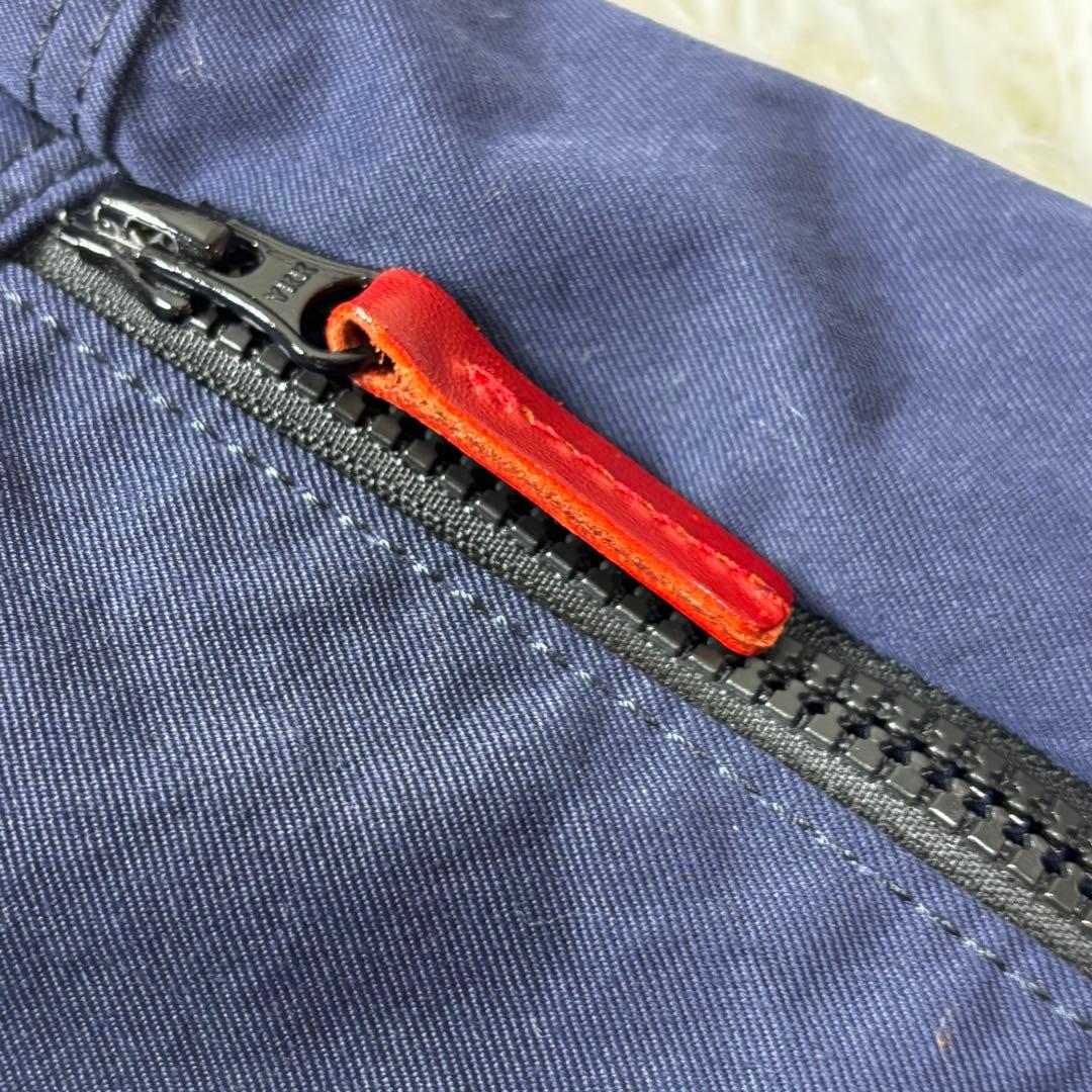 日乃本帆布 コンブ フラップ型リュック ネイビー バックパック 希少品