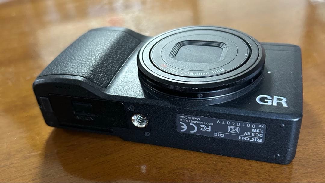RICOH GR II コンパクトデジタルカメラ ブラック　ビューファインダー付