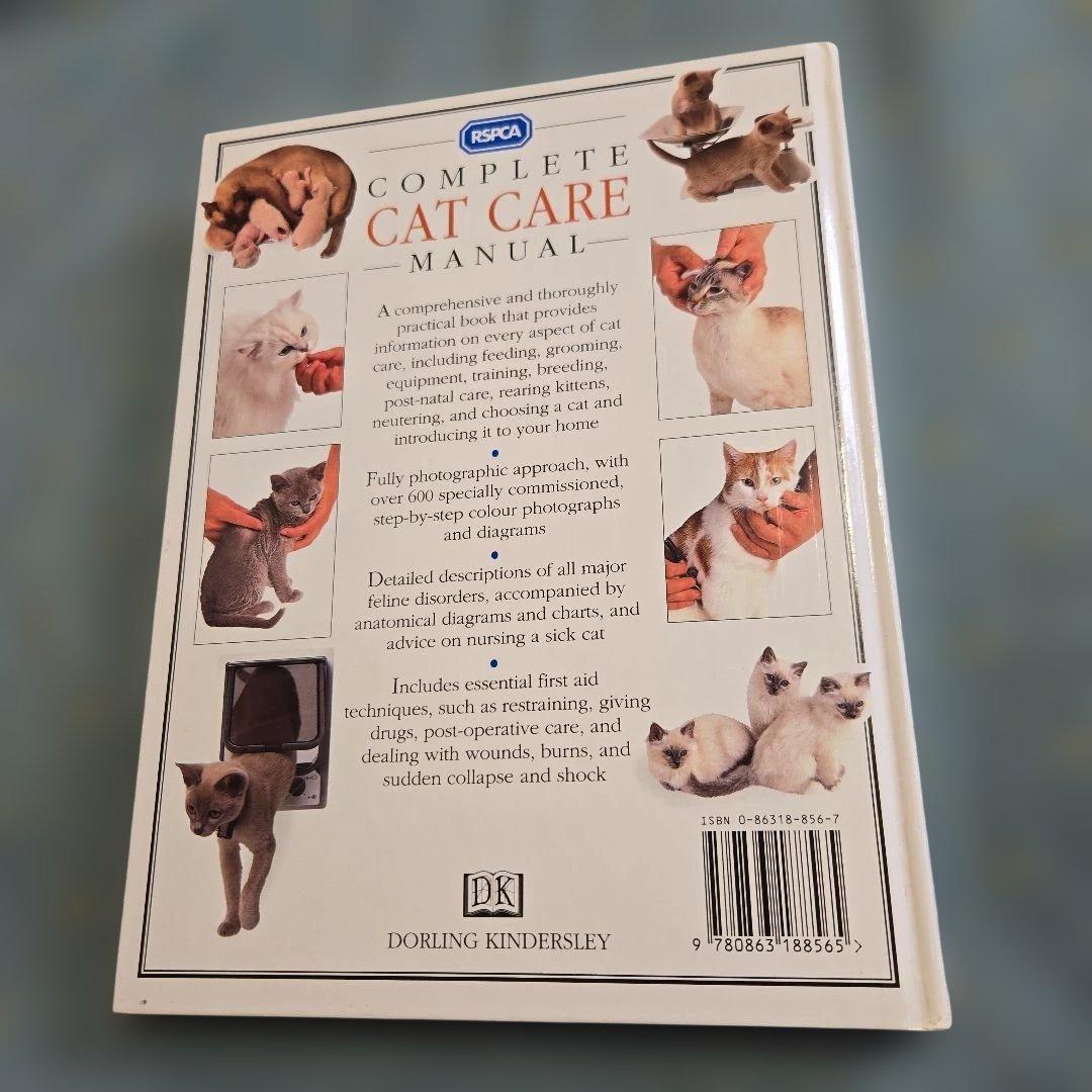 洋書【猫の育て方・治療の本】CAT CARE MANUAL★都内からメルカリ便