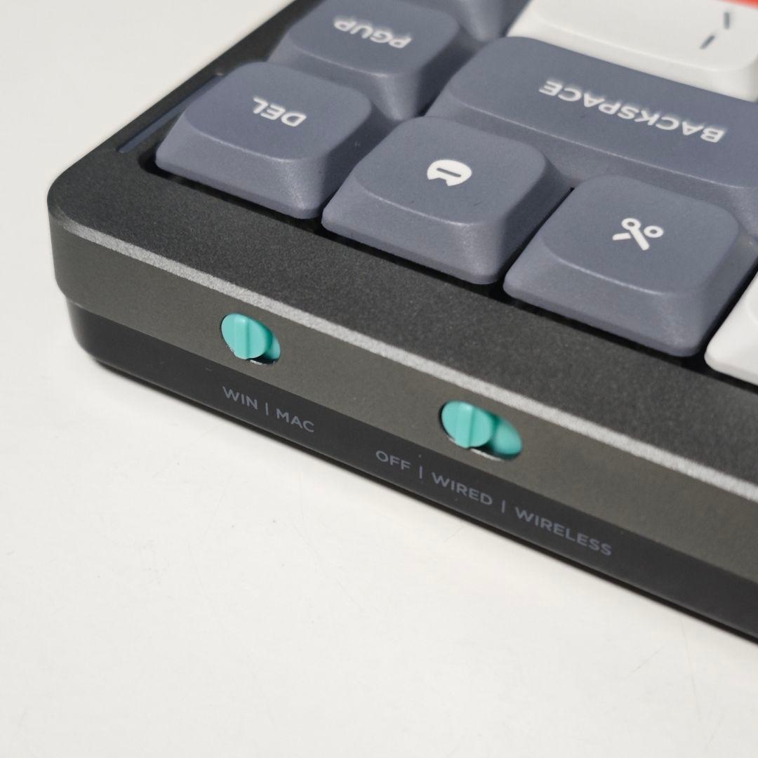 美品 Nuphy Air75 ワイヤレスメカニカルキーボード 青軸