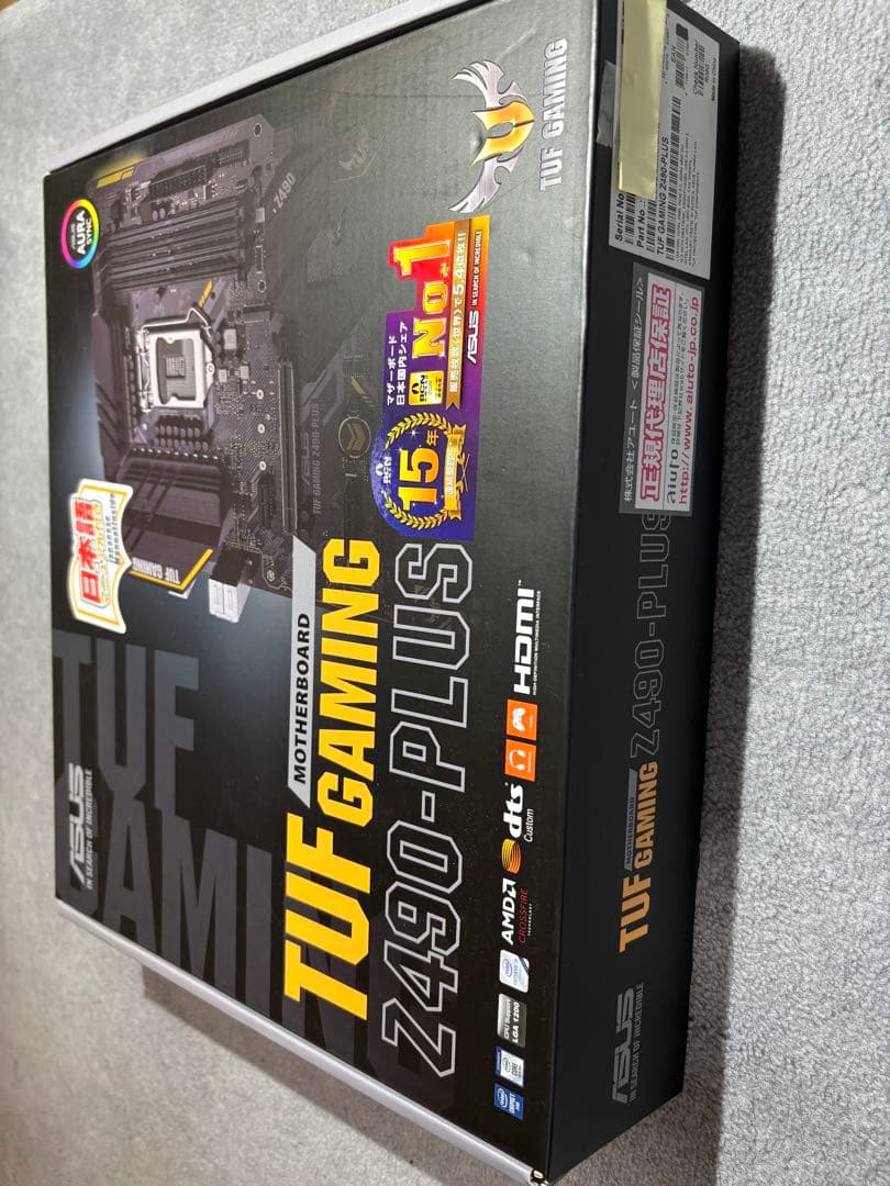 Intel Core i7-10700Ｋ + Z490+メモリ32gb+虎徹