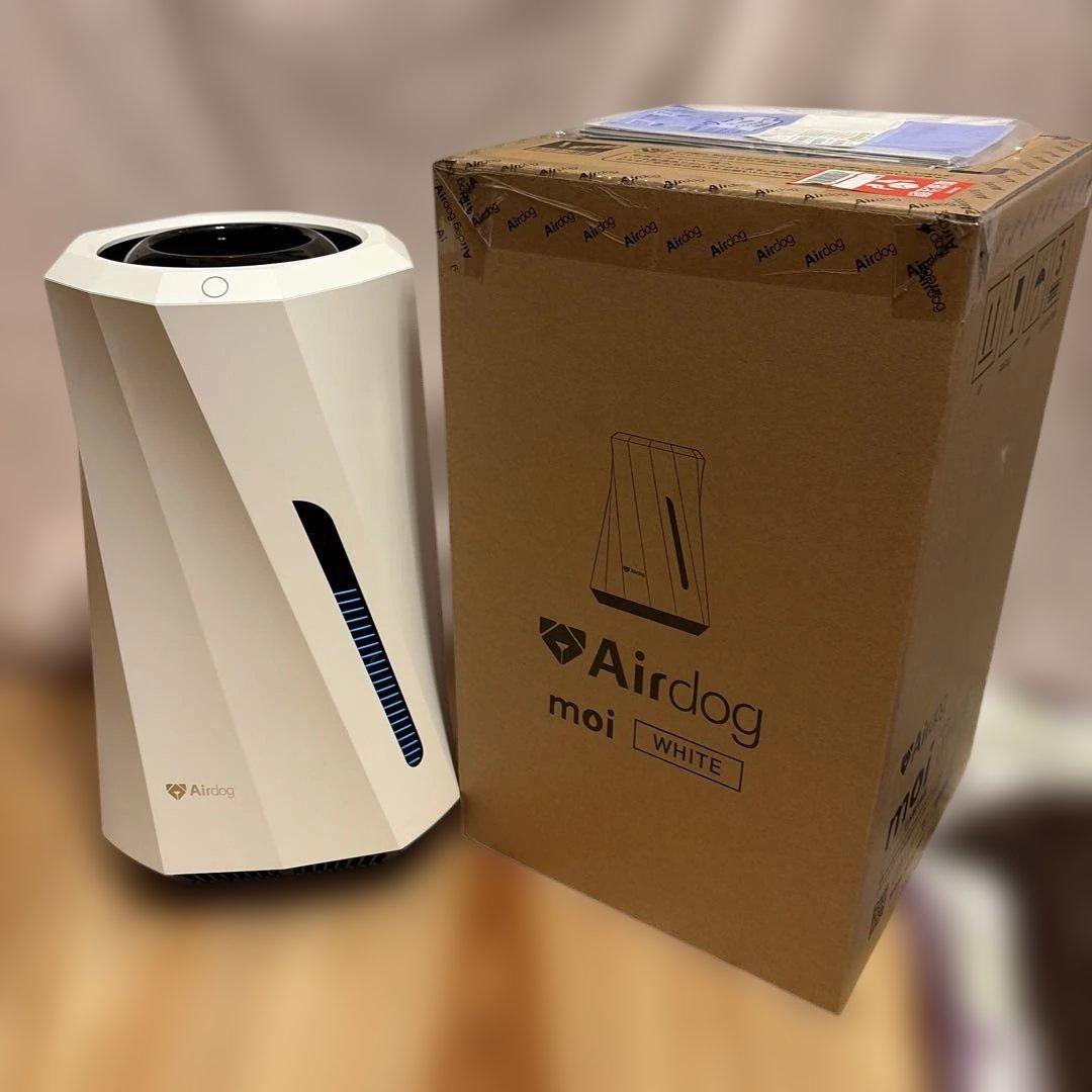 Air dog moi WHITE 加湿器【未開封品】