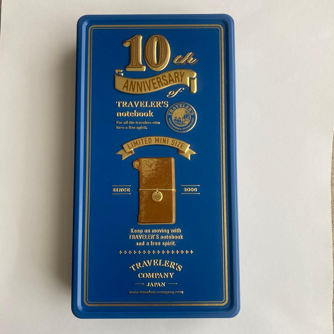 TRAVELER'S notebook Mini 10周年記念 キャメル
