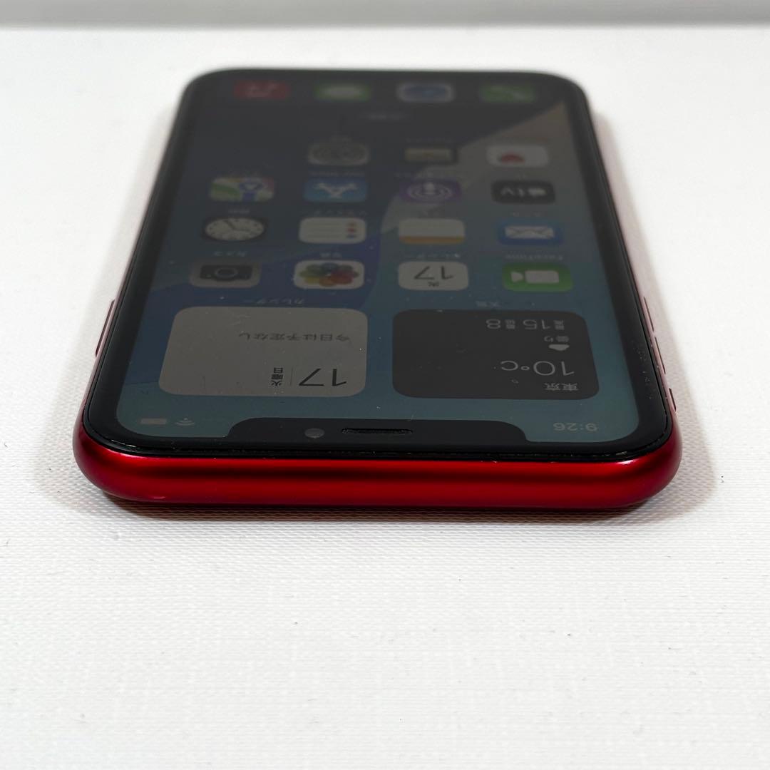 iPhone XR 64GB レッド バッテリー80% 動作品