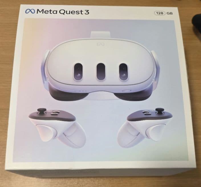  Quest 3 128GB VR フェイカバー　専用充電ケーブル付き