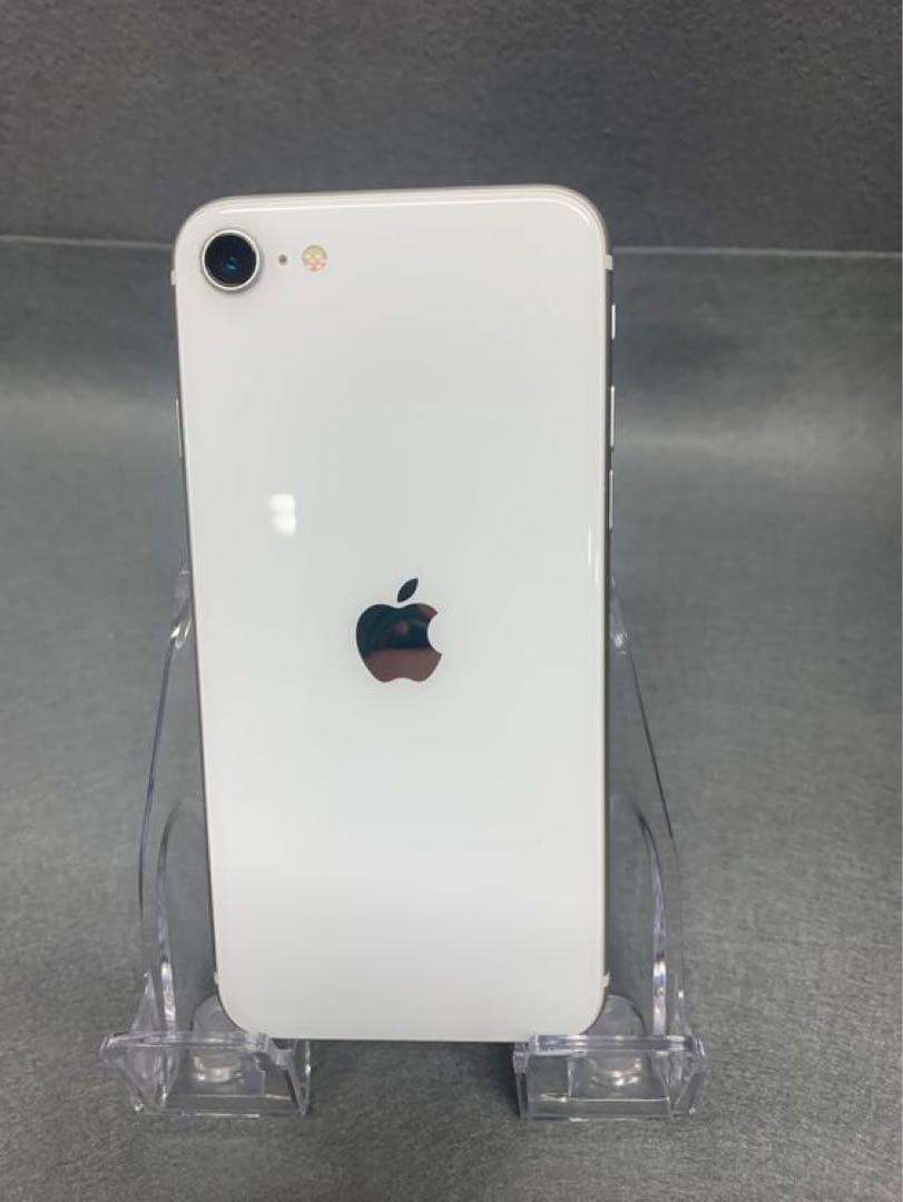 美品　国内版　SIMフリー　iPhoneSE 第2世代　 64GB ホワイト色