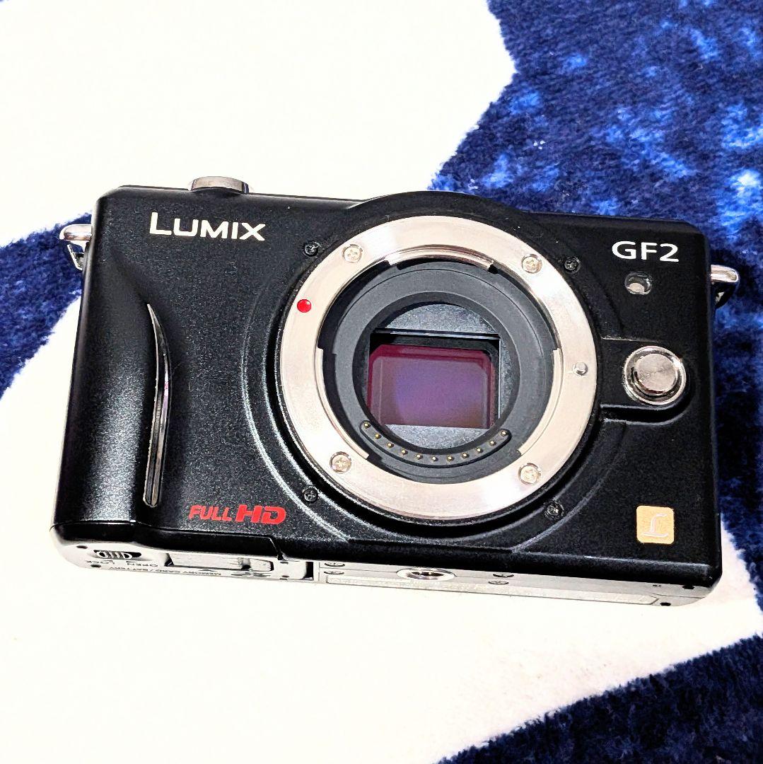 LUMIX GF2 ミラーレス一眼　基本動作確認済み