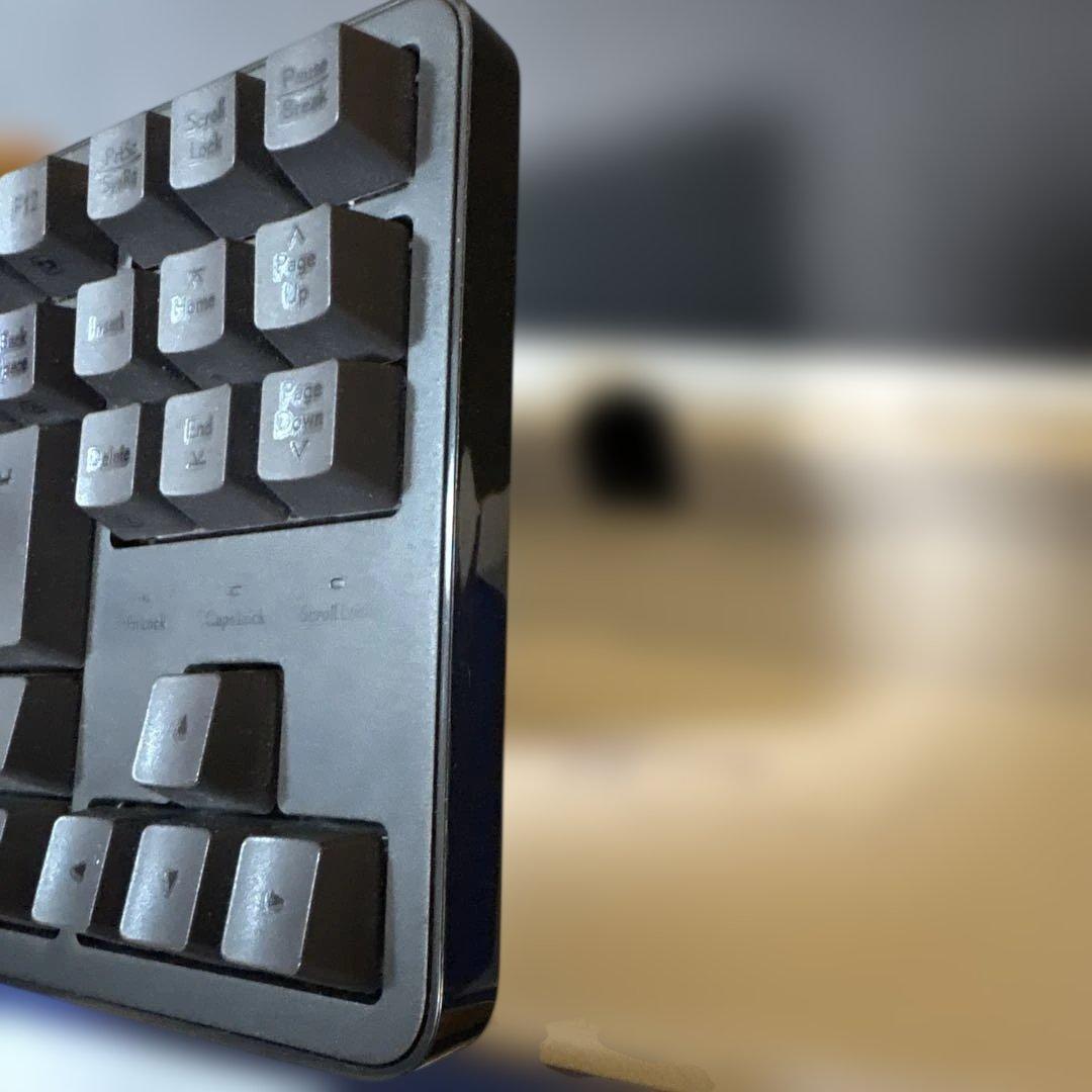 ELECOM Leggero Silent TKL キーボード 静音赤軸 美品