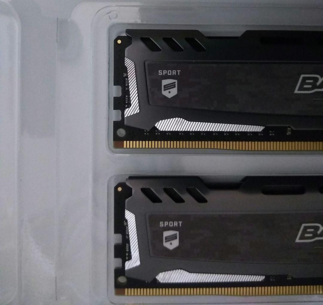 メモリー Crucial Ballistix 3000MHz 16GB 8x2 CL15