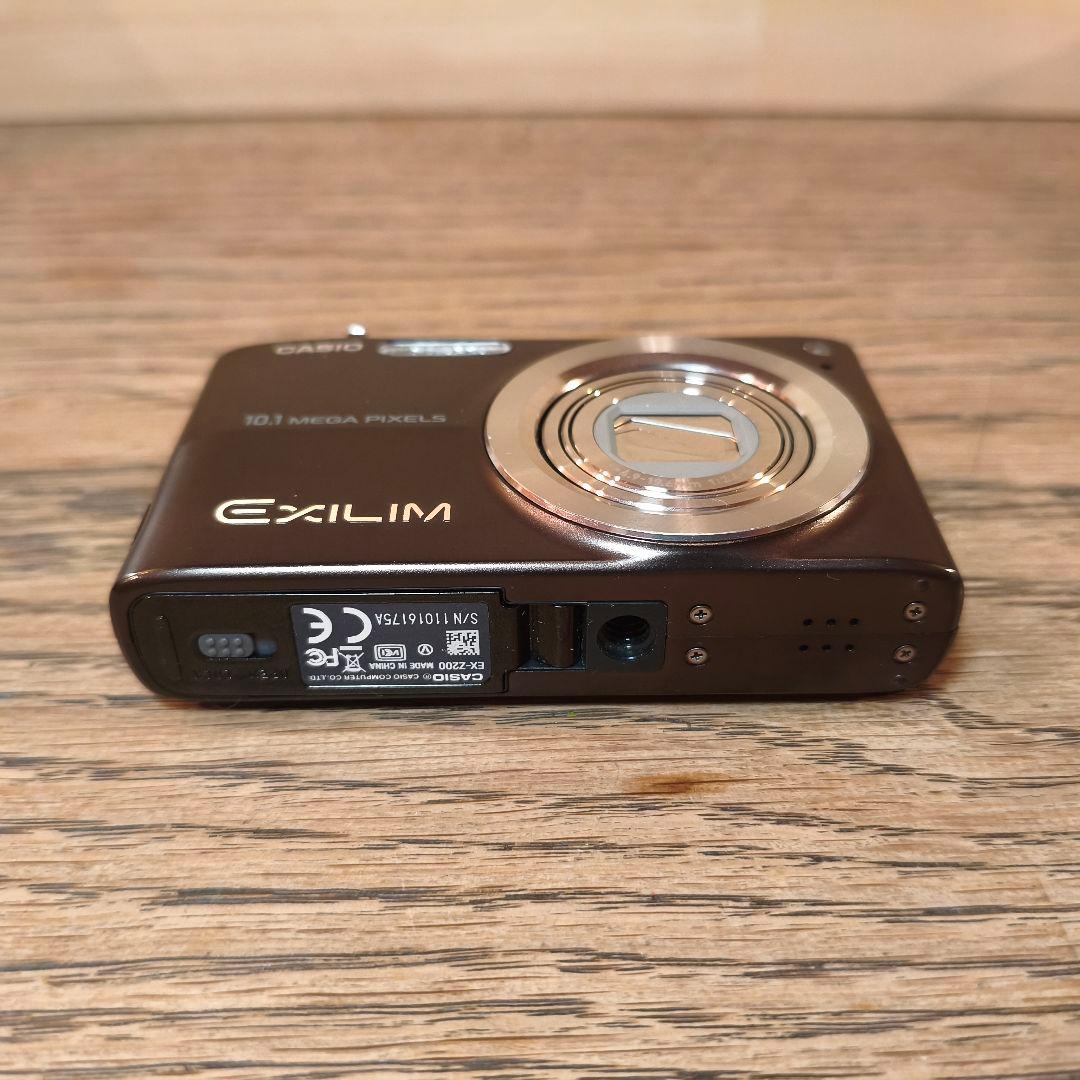 【動作確認済】CASIO EXILIM EX-Z200 ブラック 予備電池付