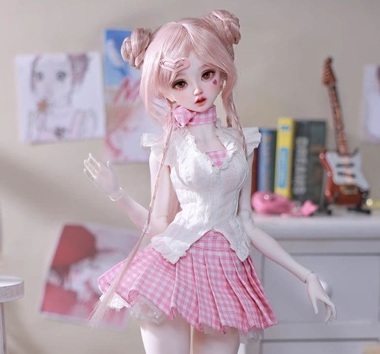 AX121 BJD 1/4 ドール本体 Monet 球体関節人形 ハンドメイド