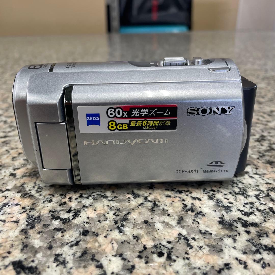 SONY HANDYCAM ビデオカメラ DCR-SX41 09年製 小物 格安